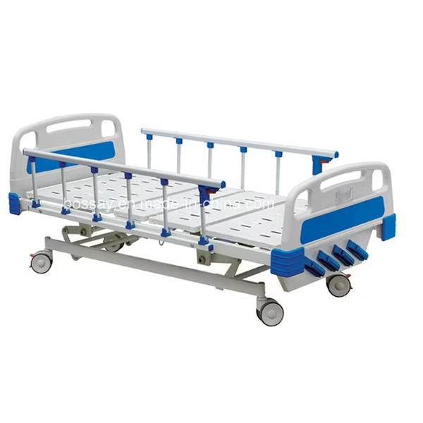 3-Function Electric Hospital Bed SS Care | Motorized Patient Care Bed for ICU, Home & Clinic Use